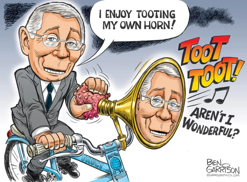 Senator Rand Paul Accuses Dr. Fauci and NIH Scientists of COVID-19 Cover-Up 1 fauci toots his own horn 1536x1132 1