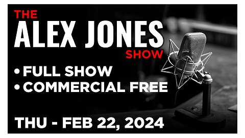 ALEX JONES FULL Thursday 22