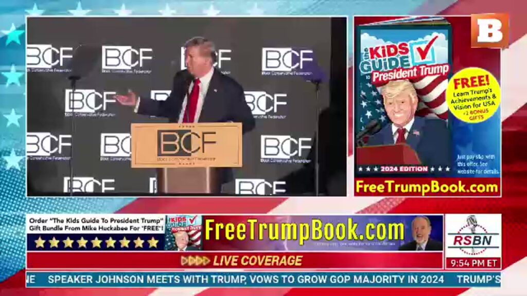 trump bcf speech